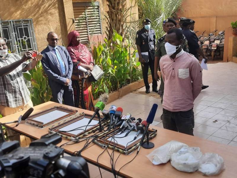 drogue saisi aeroport Niamey