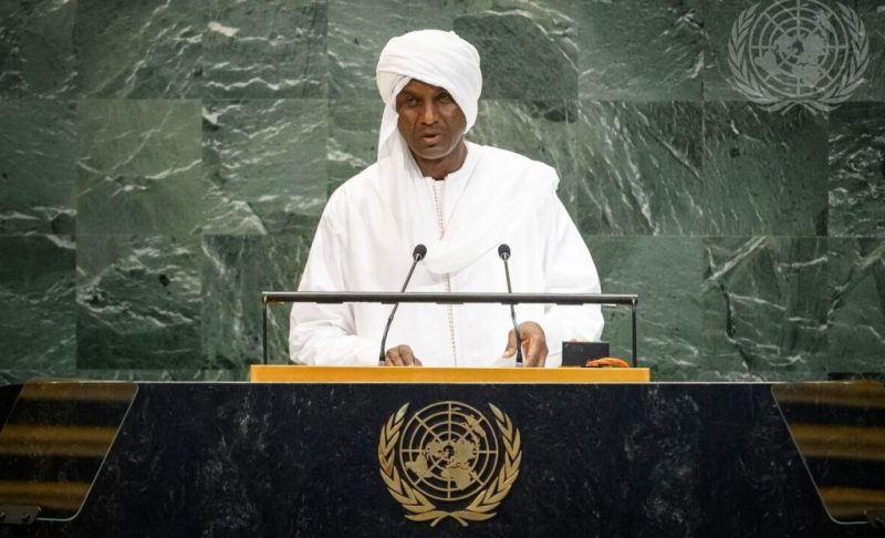 Ali Mahaman Lamine Zeine 80e AG des nations unies