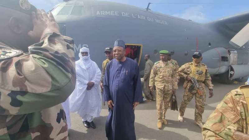 Ouhoumoudou Mahamadou arrivee Diffa