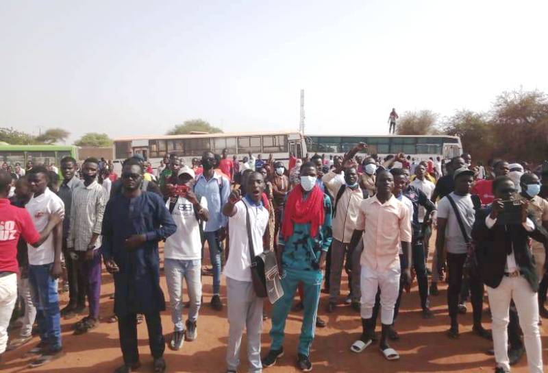 manifestation etudiants Zinder 17 10 2022 BIS3