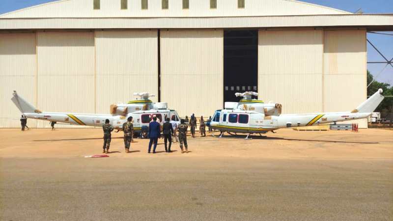 helicoptere Italie Niger