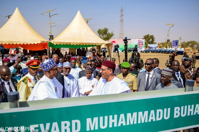 inauguration boulevard Muhammadu Buhari BIS