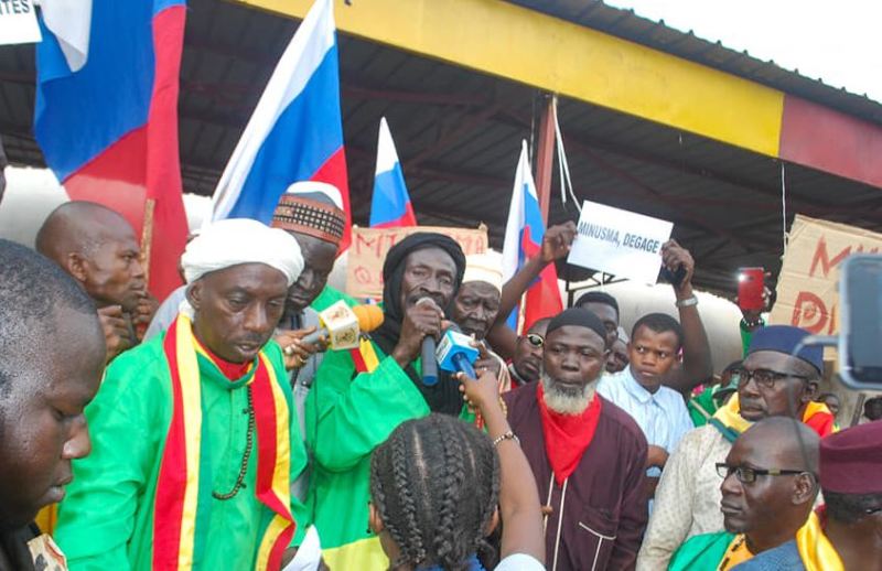 manifestation Segou depart MINUSMA BIS1