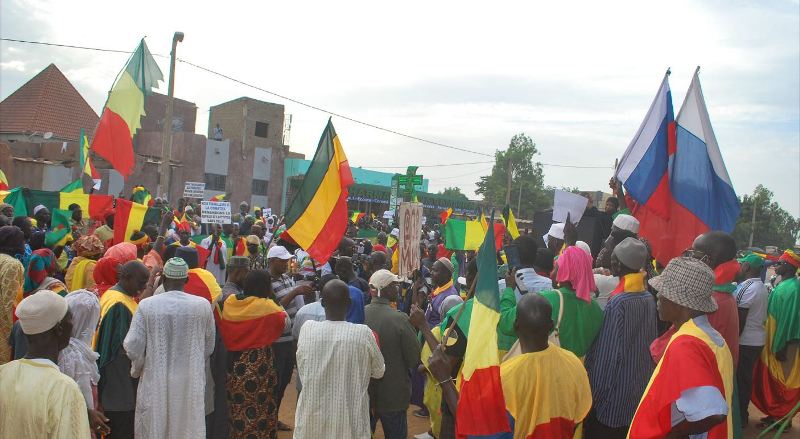 manifestation Segou depart MINUSMA BIS1