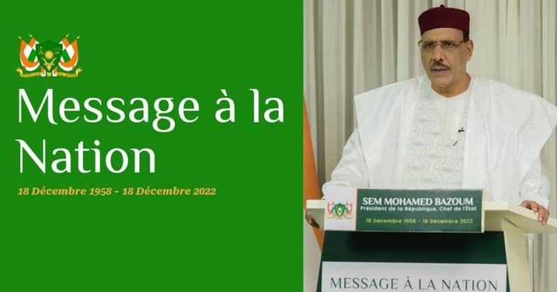 message nation Bazoum 17 12 2022