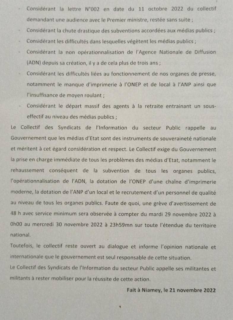 preavis greve syndicats medias public BIS1