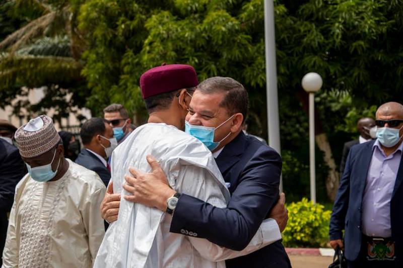 Bazoum et Abdel Hamid Dbeibah