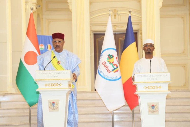 Bazoum Conference presse TChad