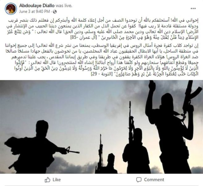 Fanatiques islamistes souhaitent triompher des Russes, qui les empêchent en Afrique (Par Ali Mohammed)