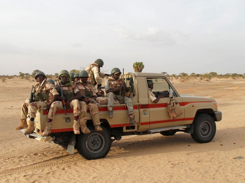 garde nationales Niger en patrouille