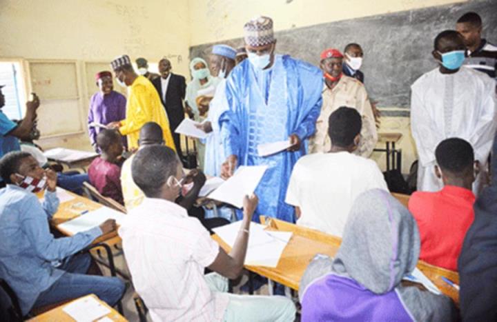 lancement officiel des examens du baccalaureat ses bell