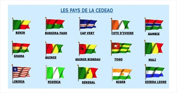 pays membres cedeao