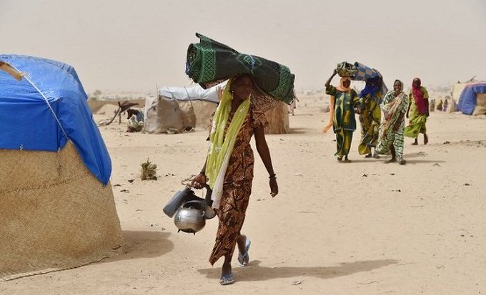 population deplace Niger