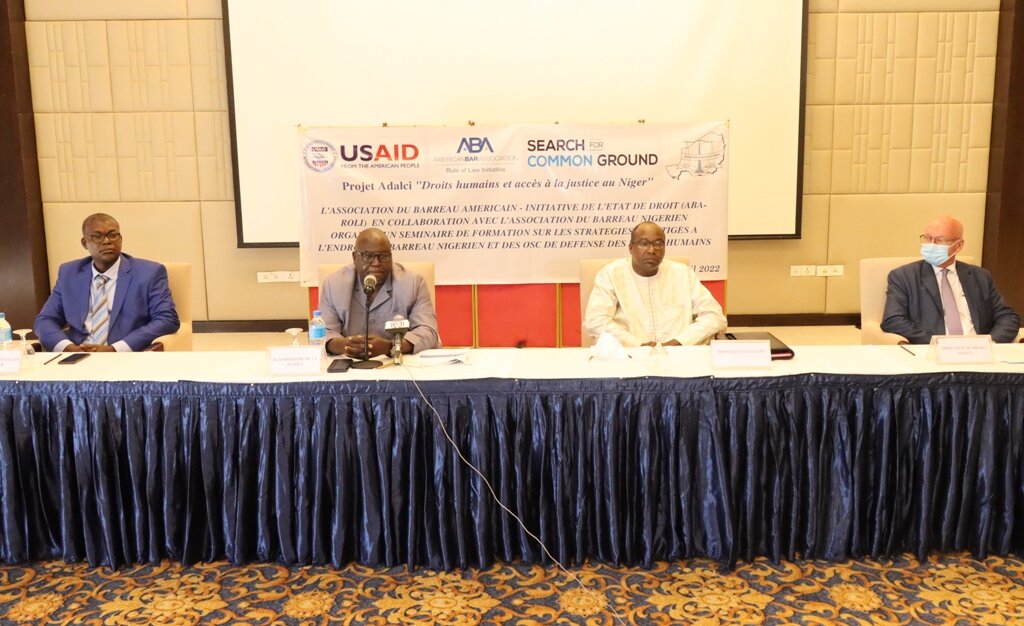 seminanire formation barreau USAID