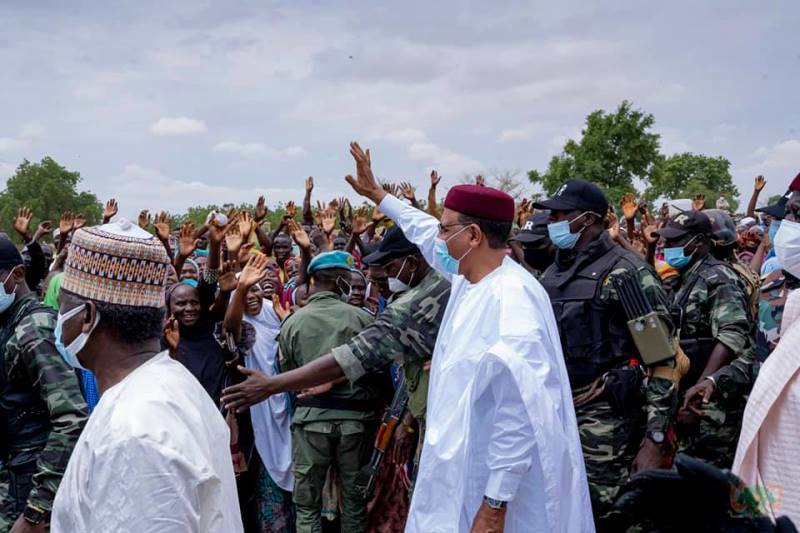 Bazoum visite Maradi BIS