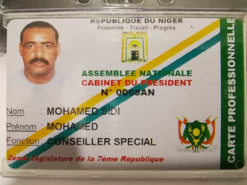 Carte Pro Mohamed Sidi