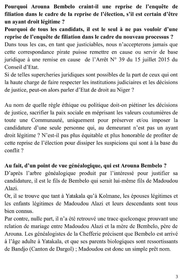 Communique des heretiers de la chefferie de Goroual-3