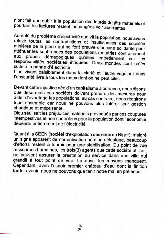 Declaration societe civile Arlit du 28 08 2016-1