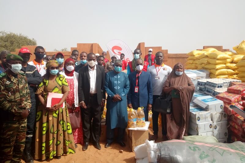 Don Airtel Camp Gamou Photo famille