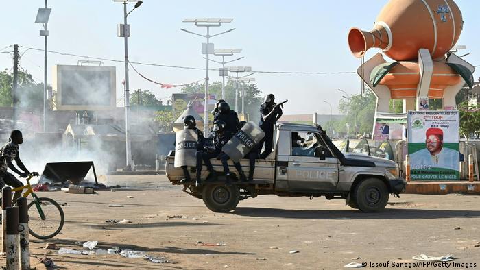 Force ordre en ville Niamey