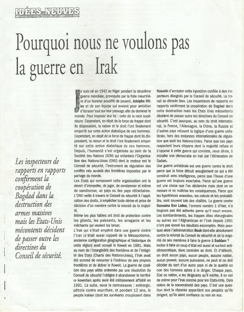 Guerre en Irak