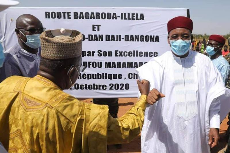 Inaugration route Ilela Bagaroua