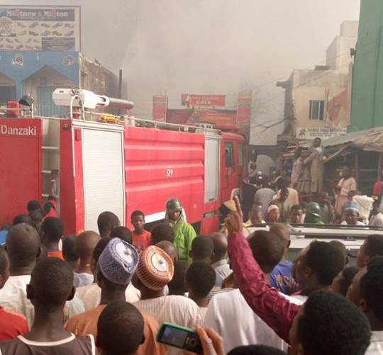 Incendie marche kadro maradi