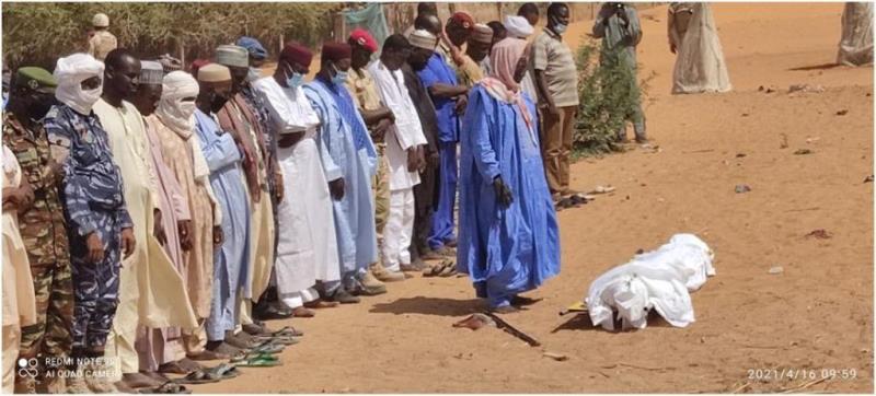 Inhumation du Brigadier Chef Almoctar Alkabouss