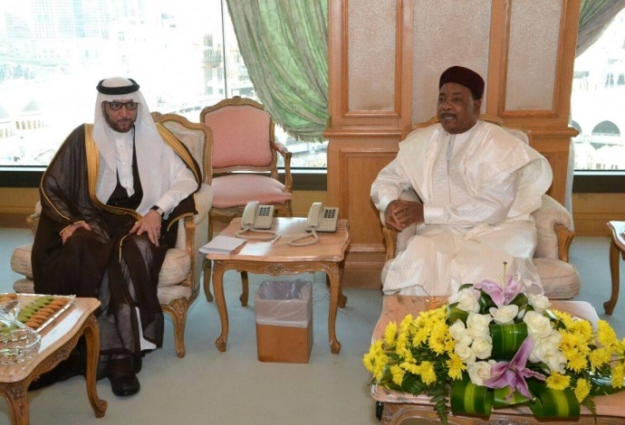 Issoufou Mahamadou et roi Arabie Saoudite