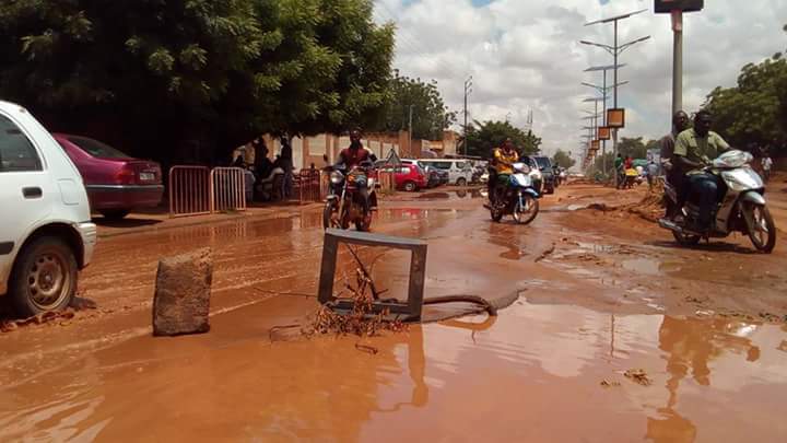 Niamey apres pluie du 26 08-2017
