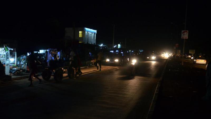 Niamey dans le noir 