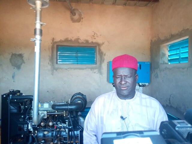 Omar Cheffou Directeur Hydraulique Maradi