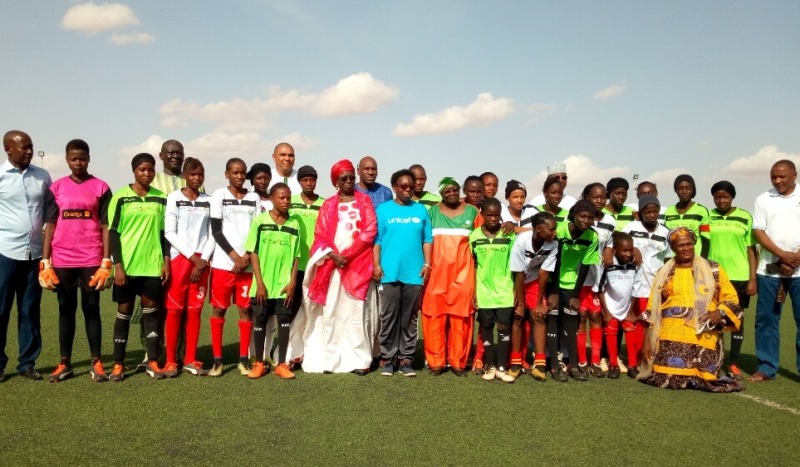 Photo famille Finale foot feminin