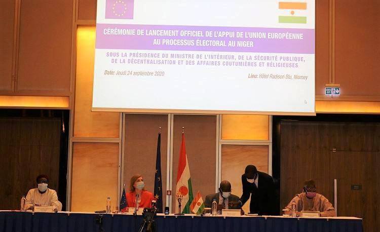 Remise Appui UE processus electoral Niger