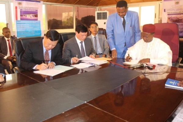 Signature convention Foumakoye et CNPC