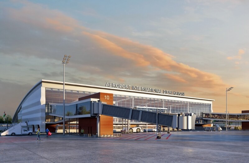 aeroport Diroi Hamani Niamey renove