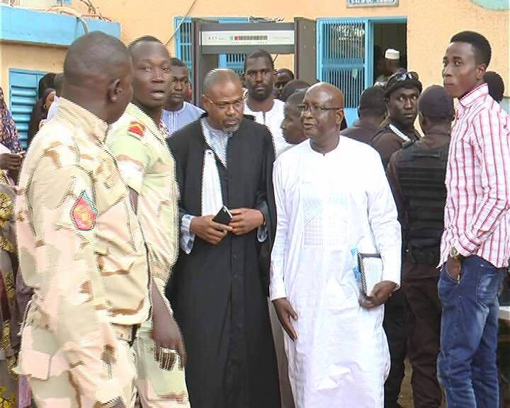 avocat et familles des accuses coup d etat Niger