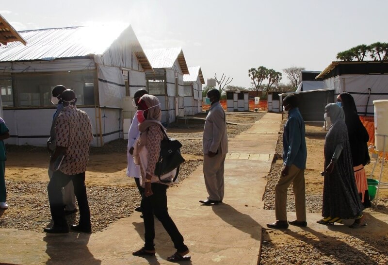 centre de traitement Covid19 MSF Niamey BIS