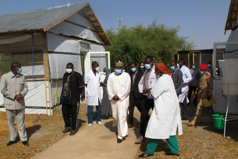 centre de traitement Covid19 MSF Niamey BIS1