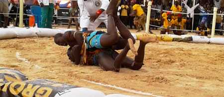 chute du champion national Issaka Issaka de Dosso