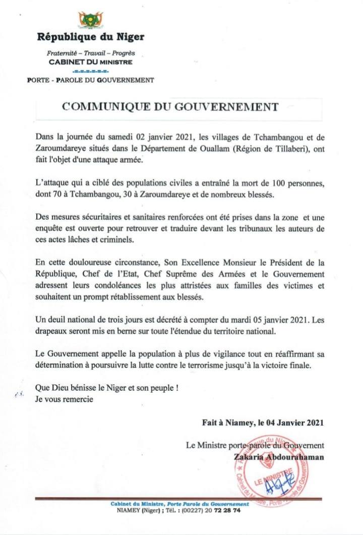 communique gouvernement 04 01 2021