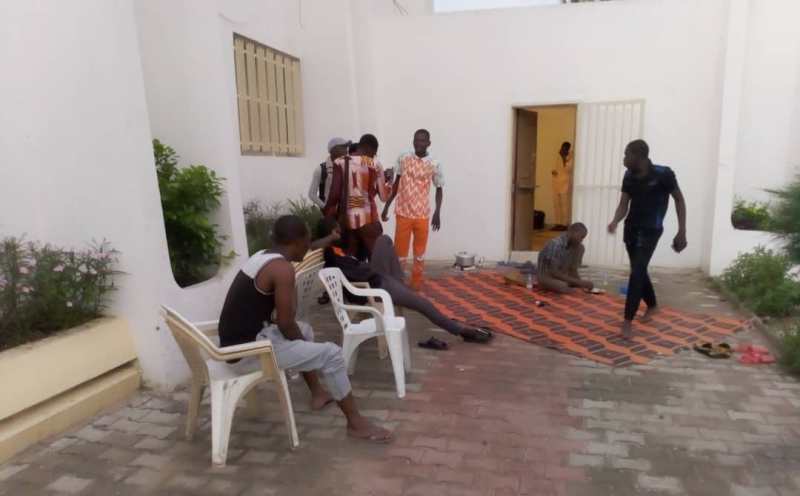 etudiants nigeriens ambassade Dakar BIS1