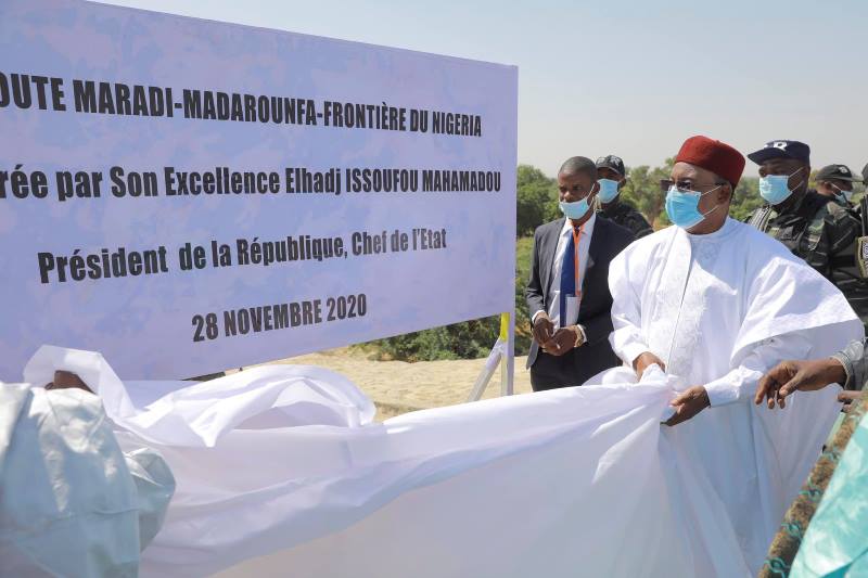 inauguration route Maradi Madarounfa Nigeria