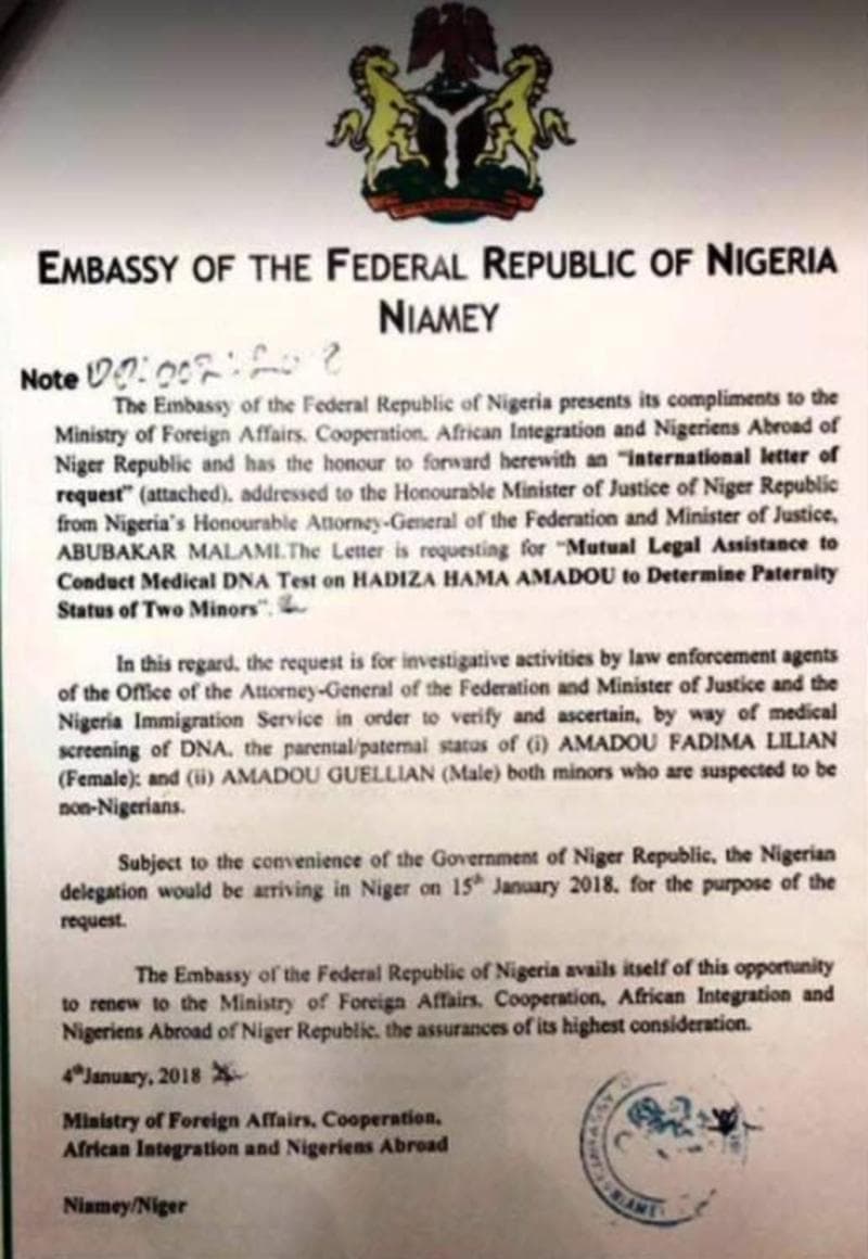 lettre ambassade Nigeria bell min