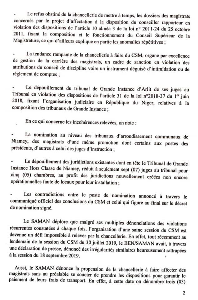 lettre saman 26 05 2020 BIS