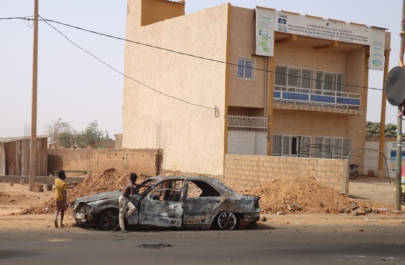 manifestation Niamey post electoral BIS