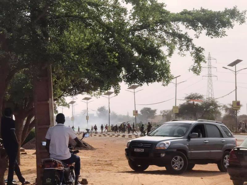 manifestation Niamey post electoral BIS1