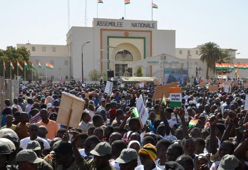 manifestation au Niger