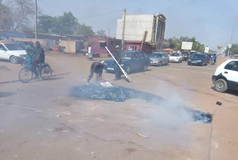 manifestation eleves niamey avril 2019