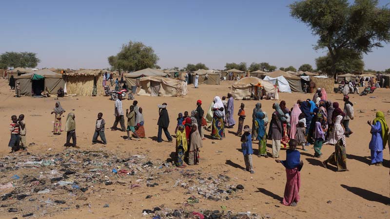 refugies du camp de Gagamari